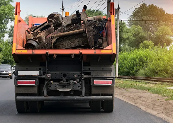 Redding junk removal company offering fast, affordable, and green services.